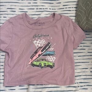 Fifth Sun Kids Lavender Car Club Tee